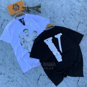 Men's T-Shirt Black White