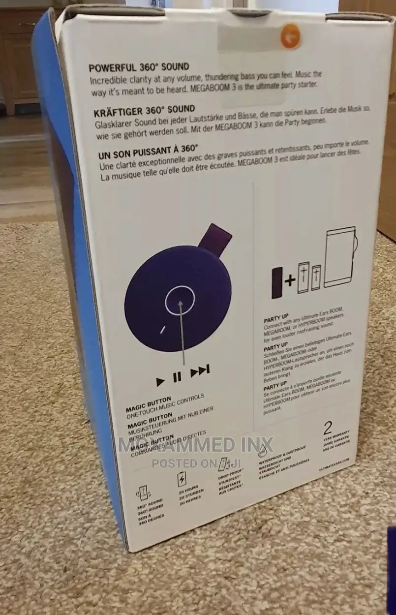 Ultimate Ears Megaboom 3 Wireless Speaker