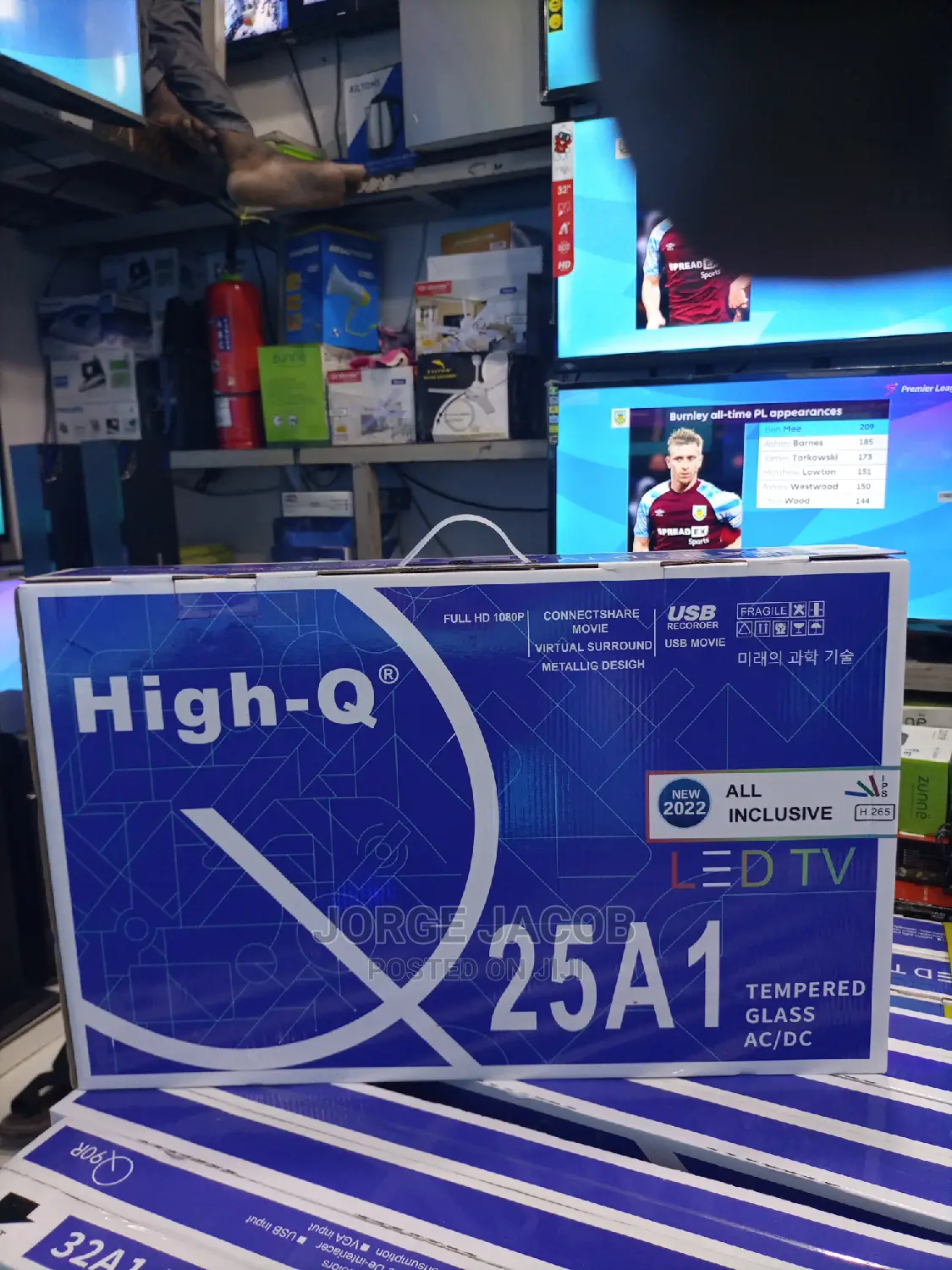 High Q Flat Screen Tv 25"