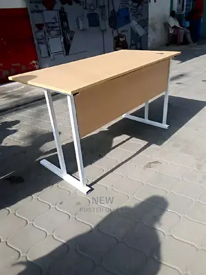 Office Table With Steel Metal