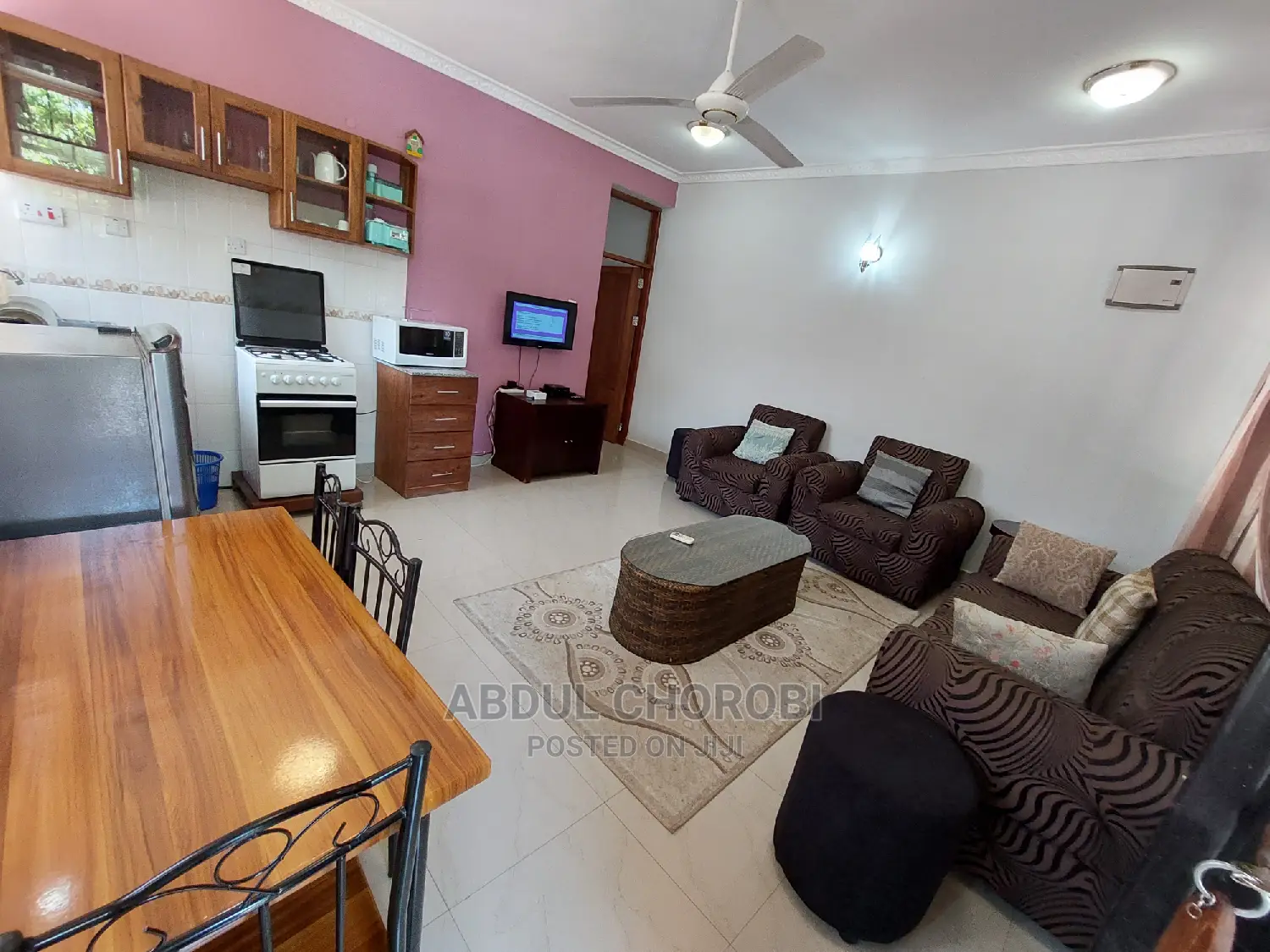 Furnished 1bdrm Apartment in Mikocheni for rent