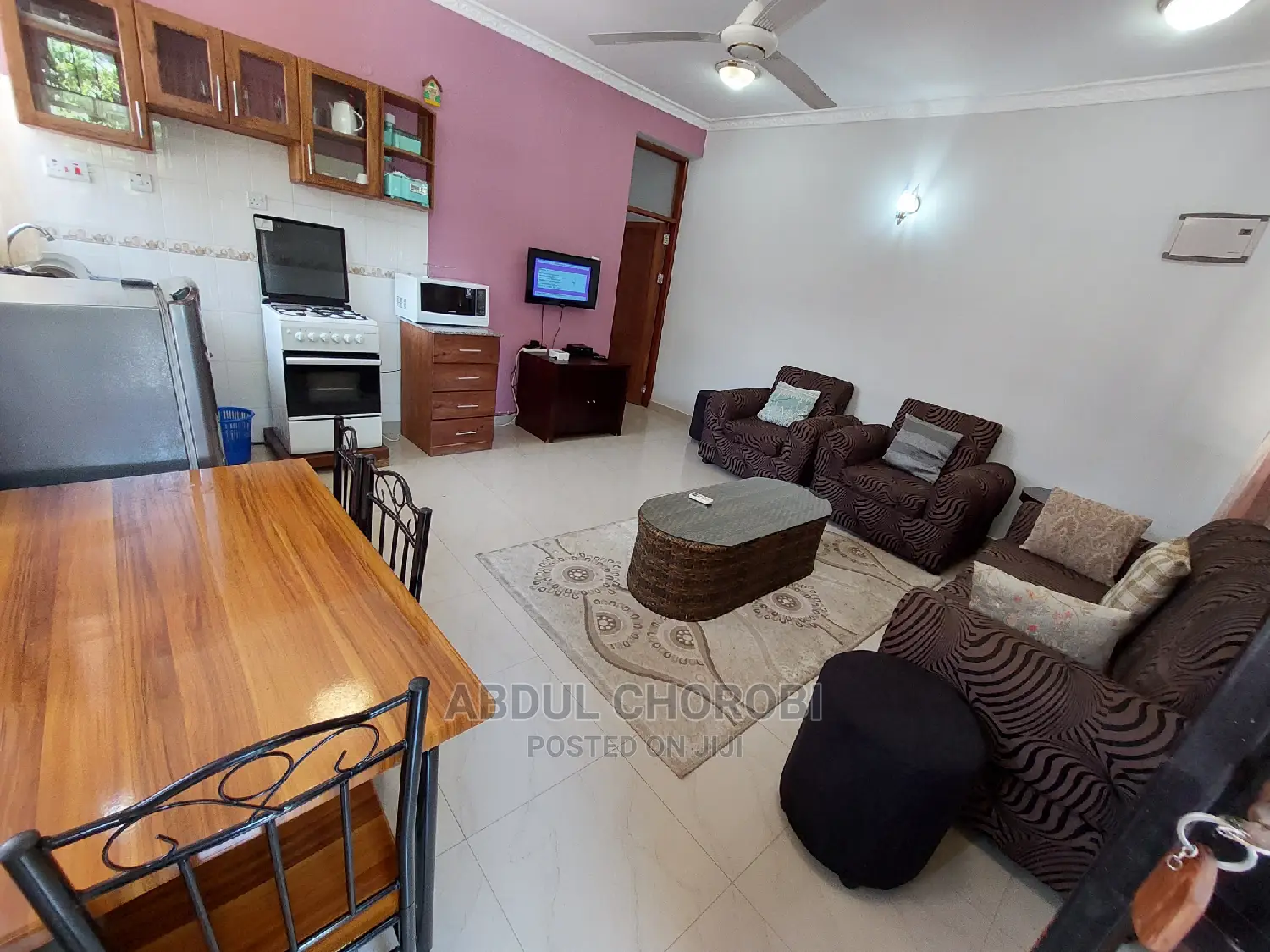 Furnished 1bdrm Apartment in Mikocheni for rent