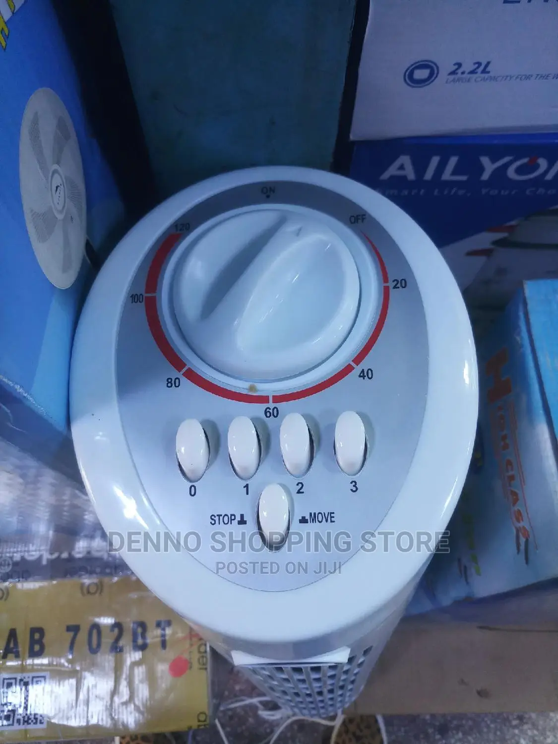 Tower Fan Yenye Upepo