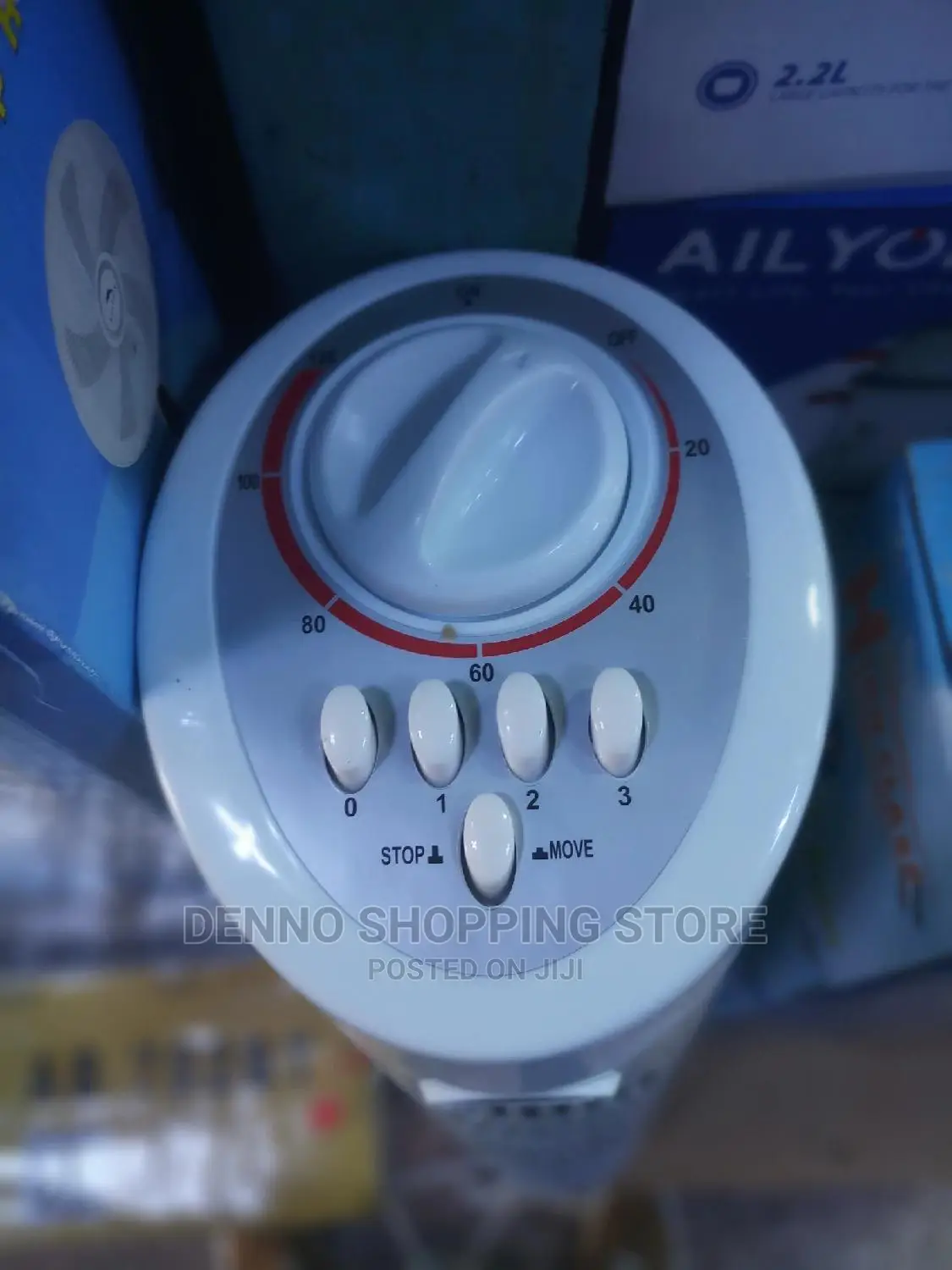 Tower Fan Yenye Upepo