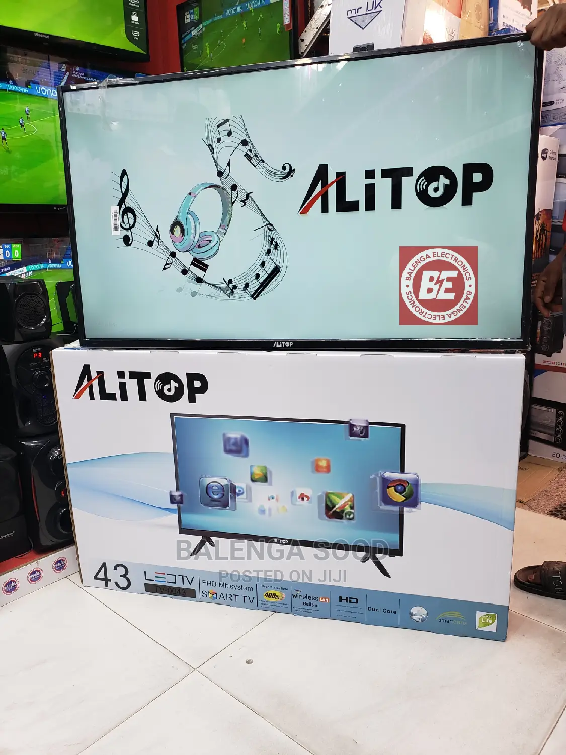 Alitop Smart Tv Inch 43