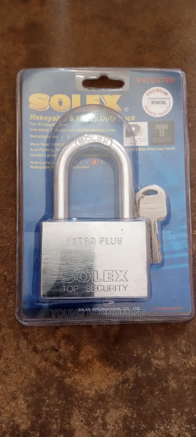 Original Solex Padlocks for Sale.