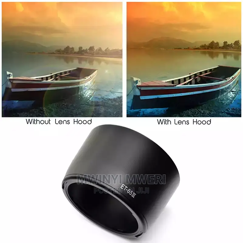 Canon ET-65III Lens Hood for Canon EF 85mm F/1.8 USM, EF