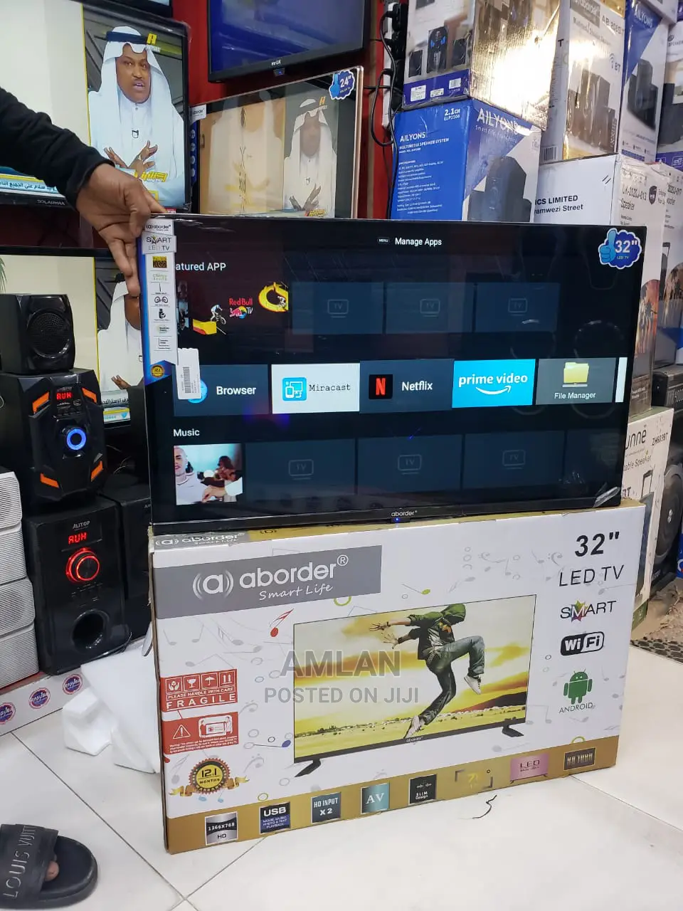 Aborder TV Inch 32 Smart