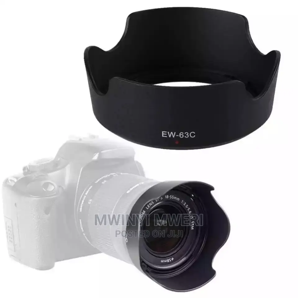 Canon EW-63C Lens Hood for EF-S 18-55mm F3.5-5.6 IS STM Lens