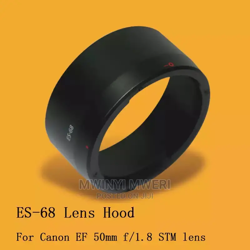 Canon ES-68 Lens Hood for EF 50mm F/1.8 STM Lens.