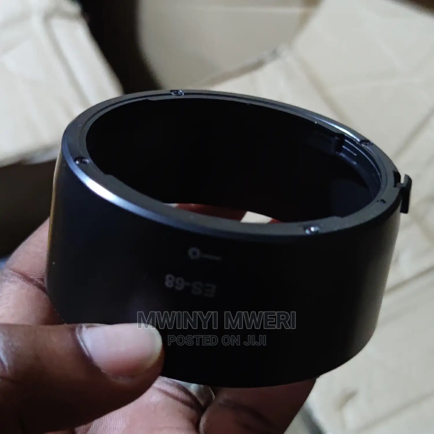 Canon ES-68 Lens Hood for EF 50mm F/1.8 STM Lens.