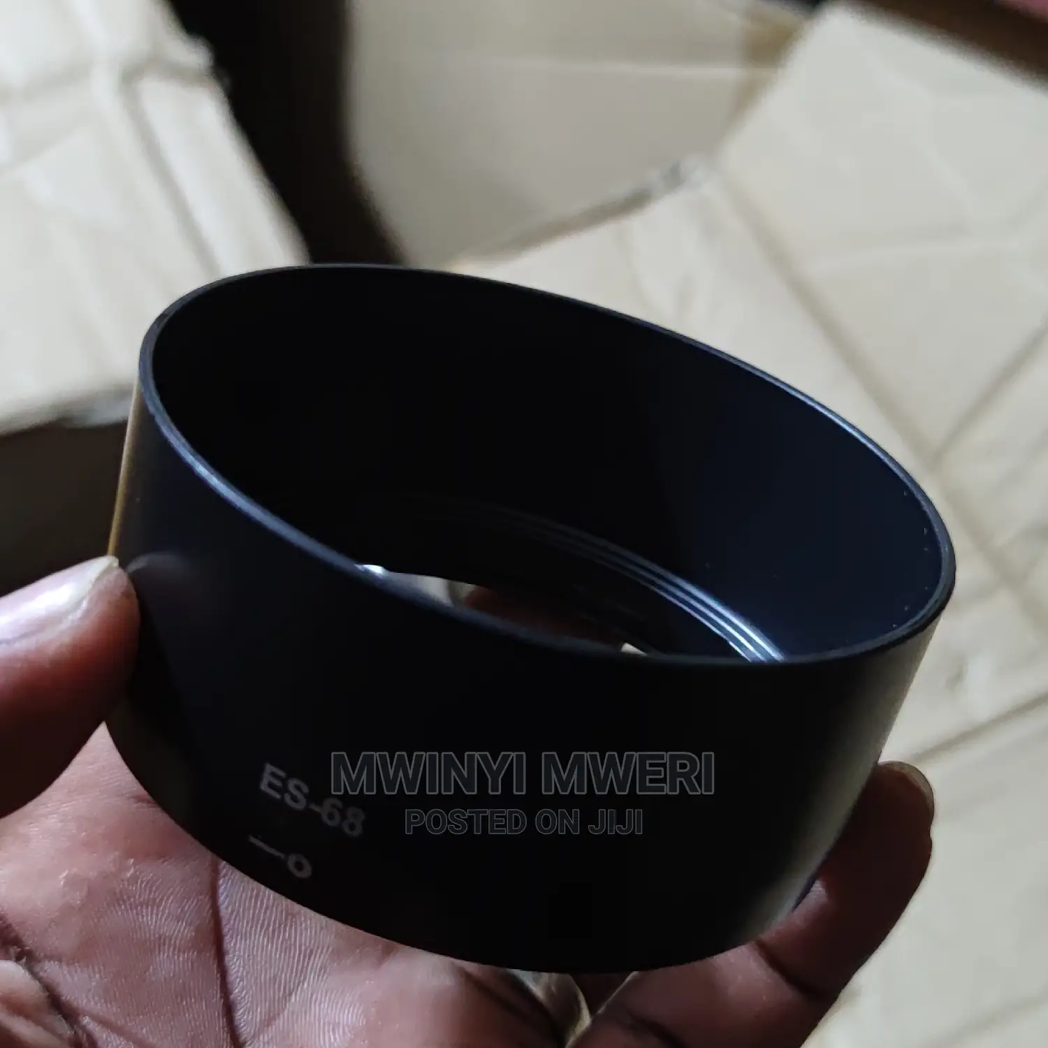 Canon ES-68 Lens Hood for EF 50mm F/1.8 STM Lens.