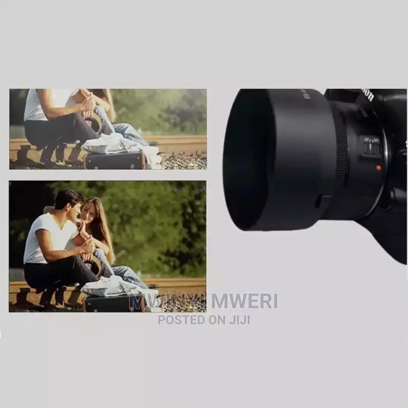 Canon ES-68 Lens Hood for EF 50mm F/1.8 STM Lens.