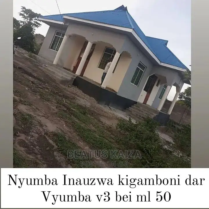 3bdrm Bungalow in Kigamboni Mikwambe for sale