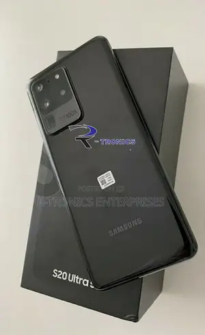 New Samsung Galaxy S20 Ultra 128 GB Black