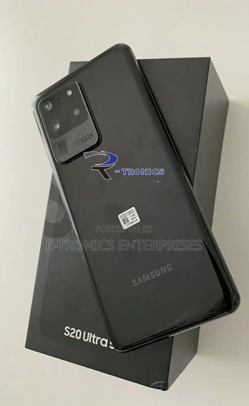 New Samsung Galaxy S20 Ultra 128 GB Black