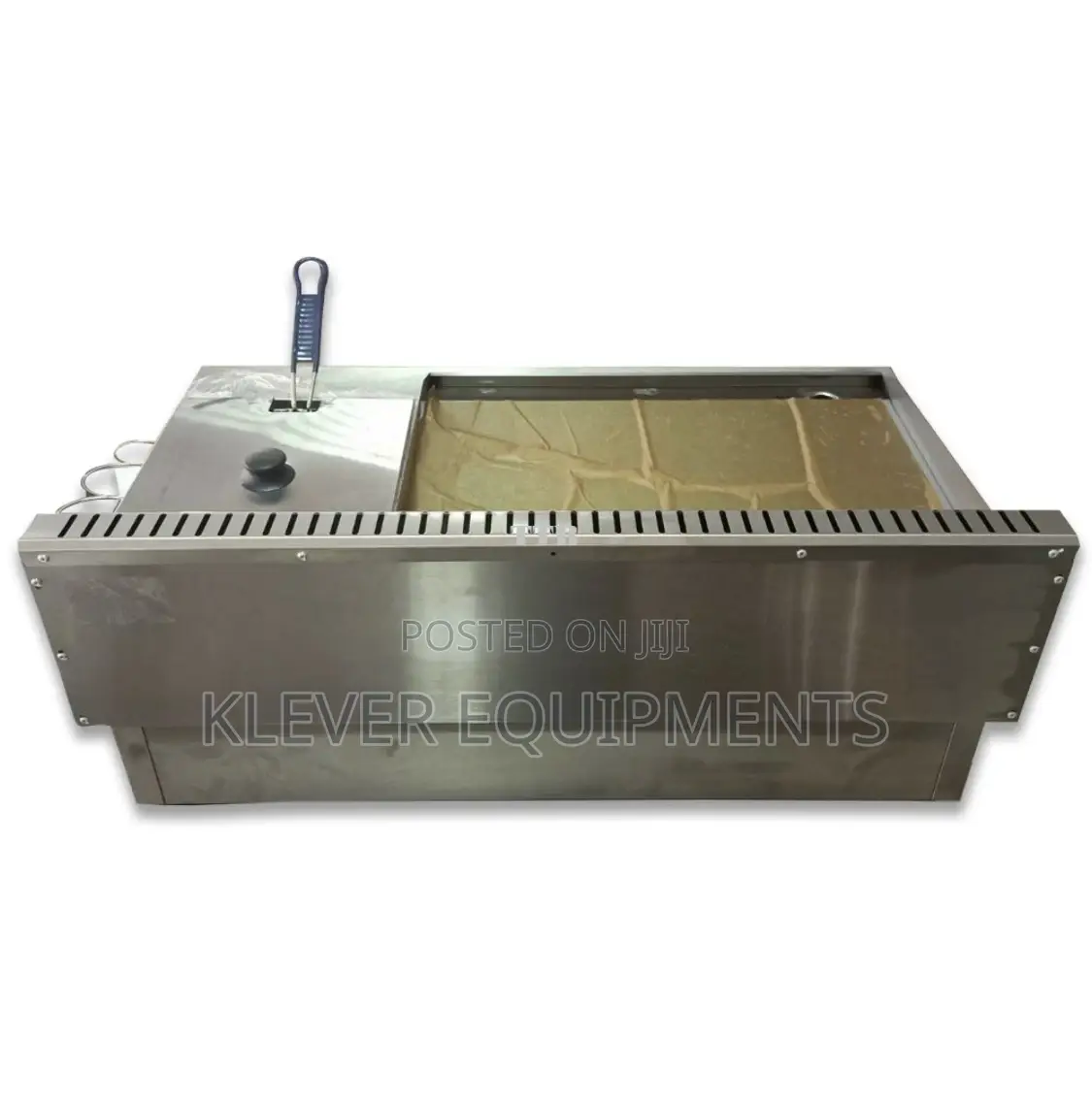 Gas Griddle Maker and Deep Fryer