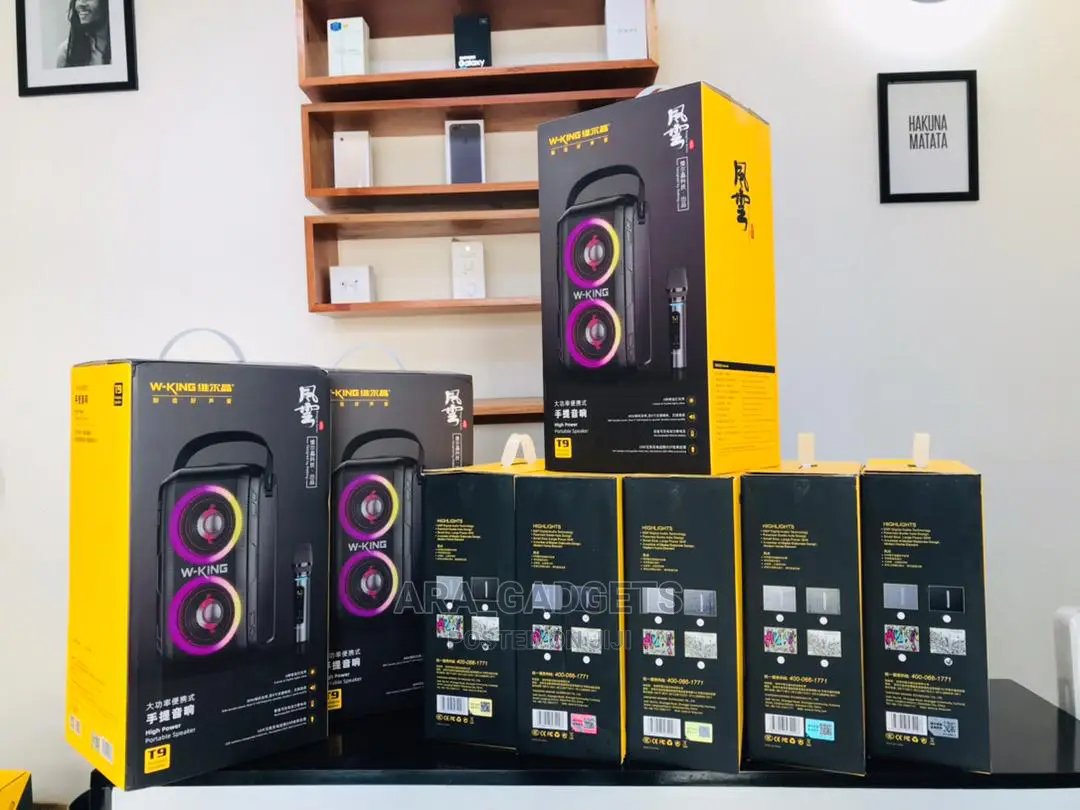 W King 9 Speakers
