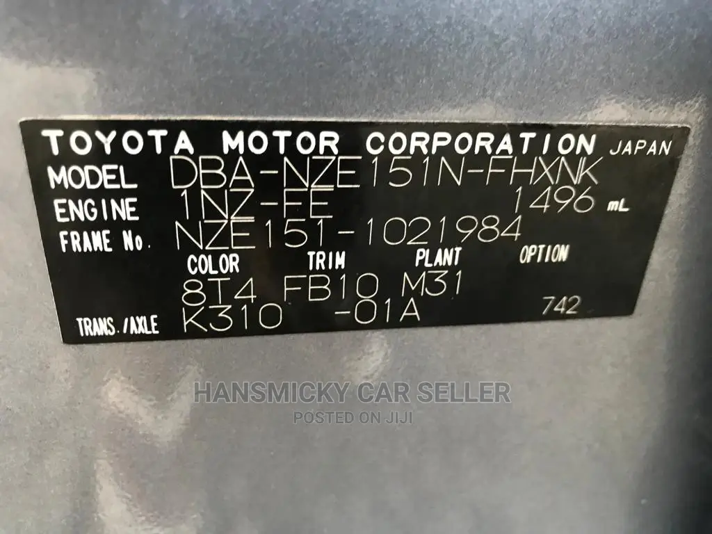 Toyota Corolla Rumion 2008 Gray