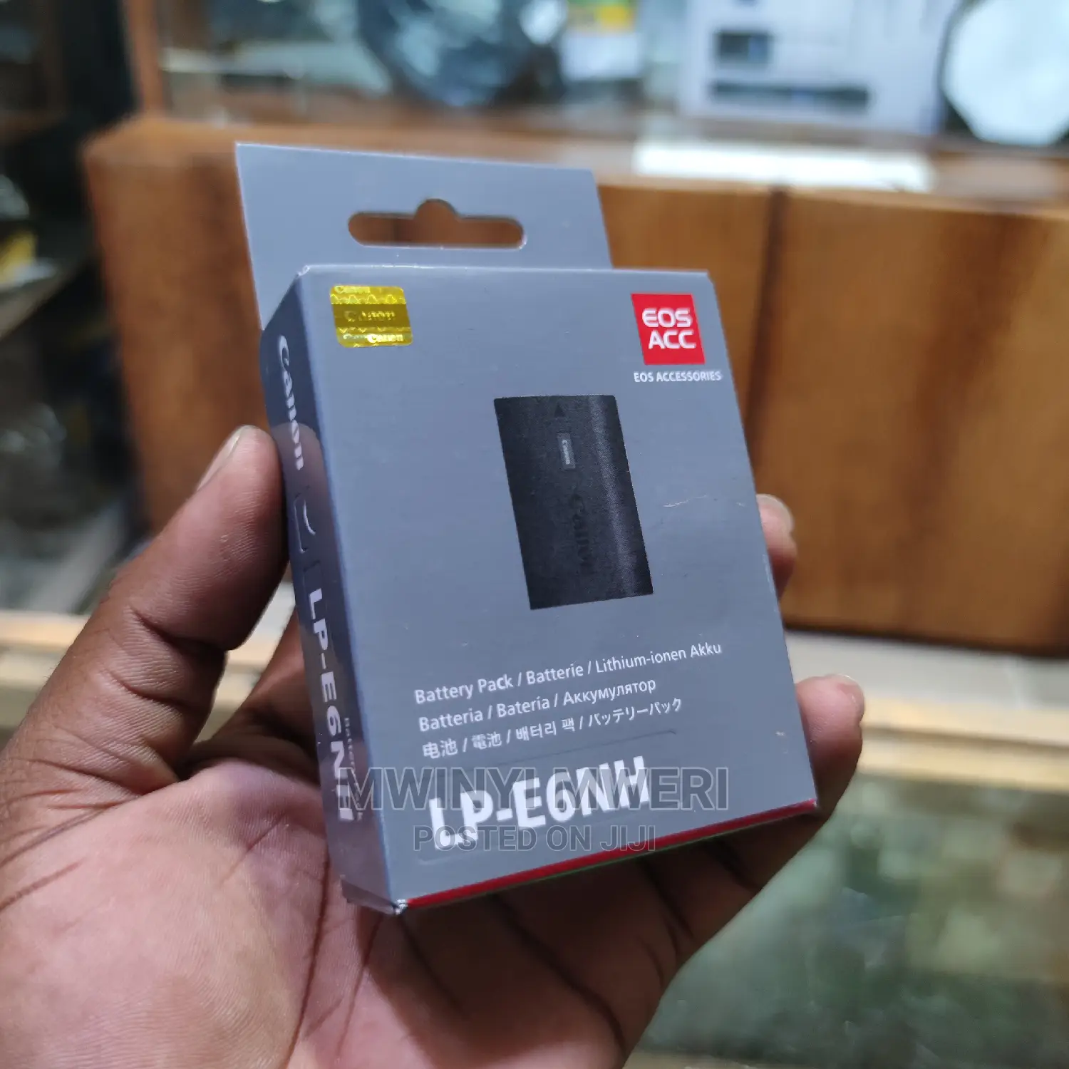 Original Canon LP-E6NH Lithium-Ion Battery (7.2V, 2130mah)