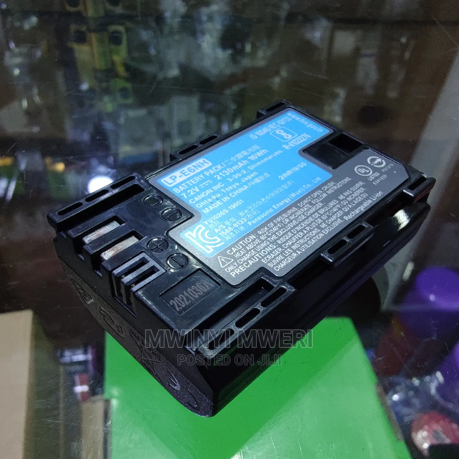 Original Canon LP-E6NH Lithium-Ion Battery (7.2V, 2130mah)
