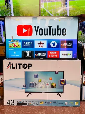 ALITOP 43” Smart TV ( Frameless)