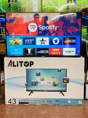 ALITOP 43” Smart TV ( Frameless)