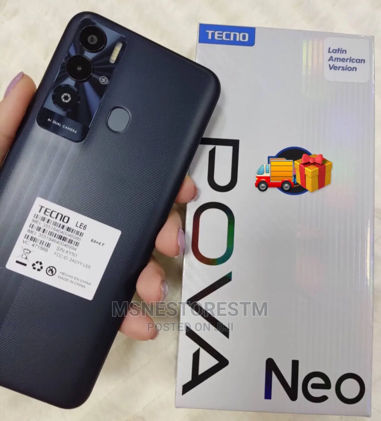 New Tecno Pova Neo 64 GB Black