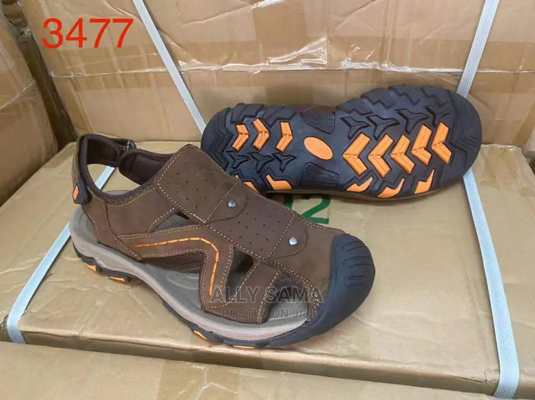 Open Shoes Brown