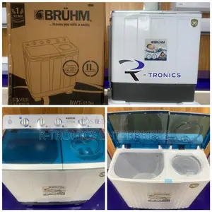 11kgs Bruhm Twin Tub Washing Machine (BWT-110H)