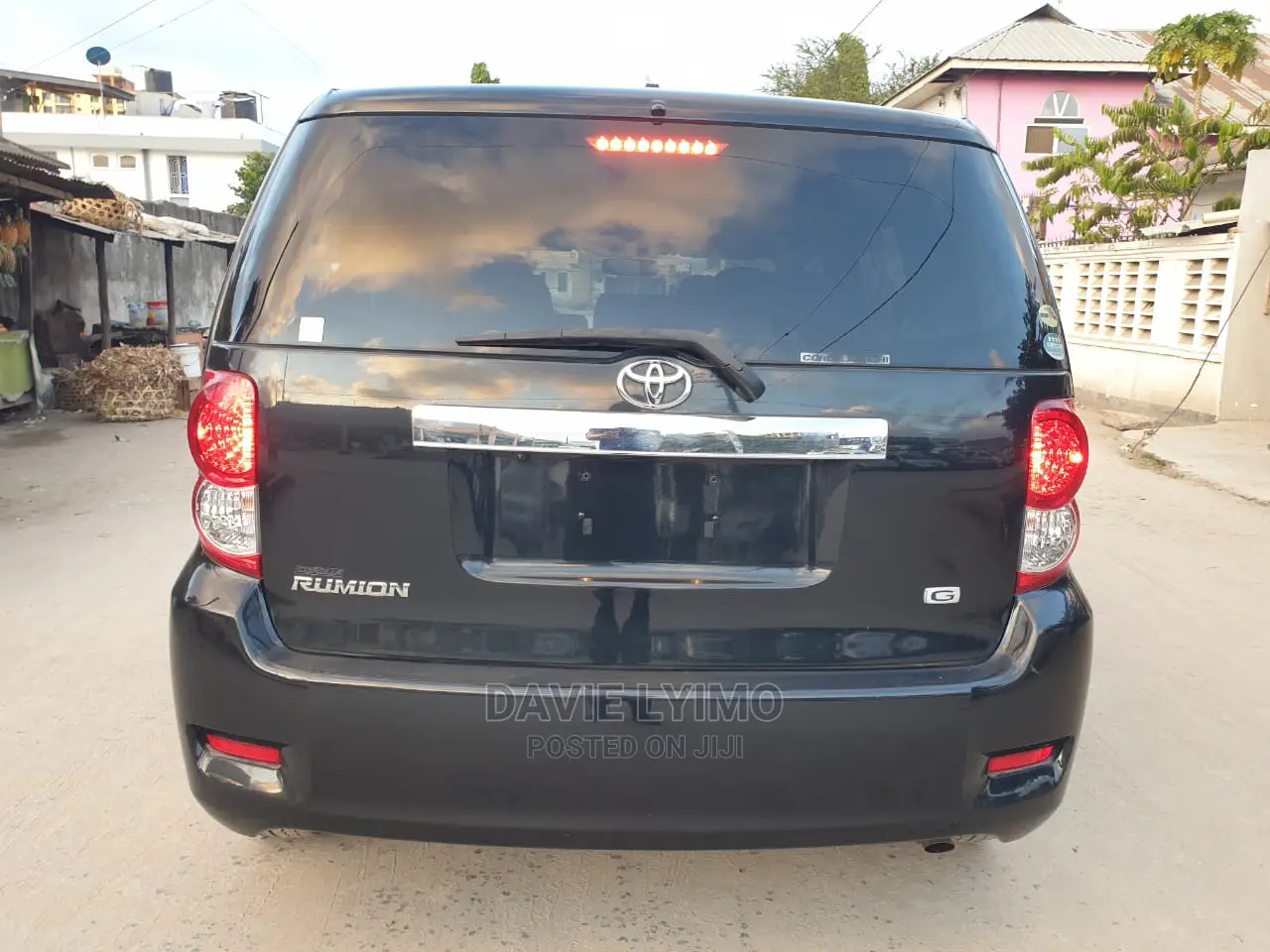 Toyota Corolla Rumion 2008 Black