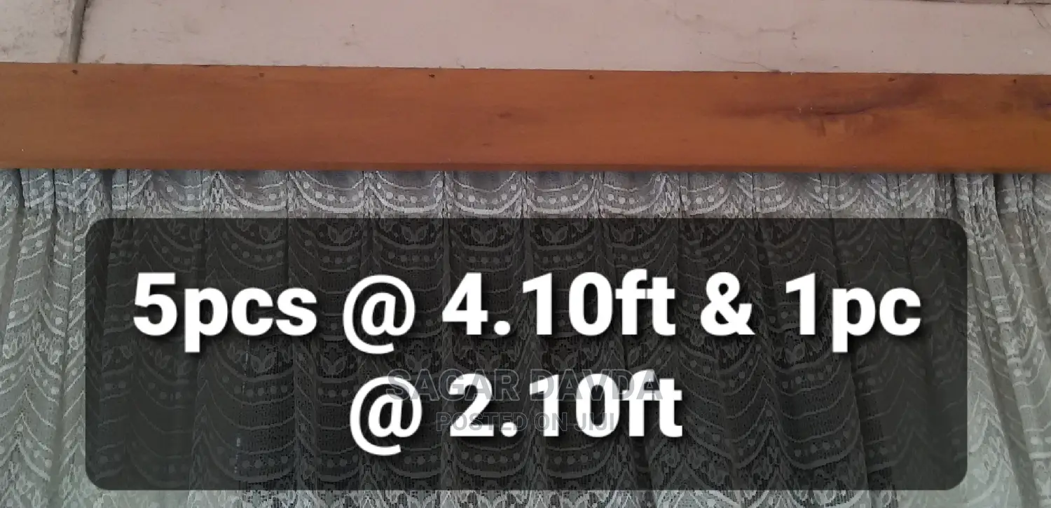 Wooden Curtain Holders - 6 PCS