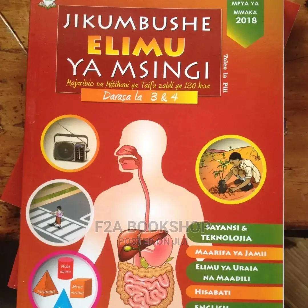Jikumbushe Elimu Ya Msingi Darasa La 3 4 APE