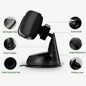 Universal Silicone Sucker Car Mobile Holder/Mount 360°