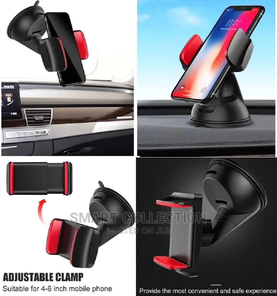 Universal Silicone Sucker Car Mobile Holder/Mount 360°