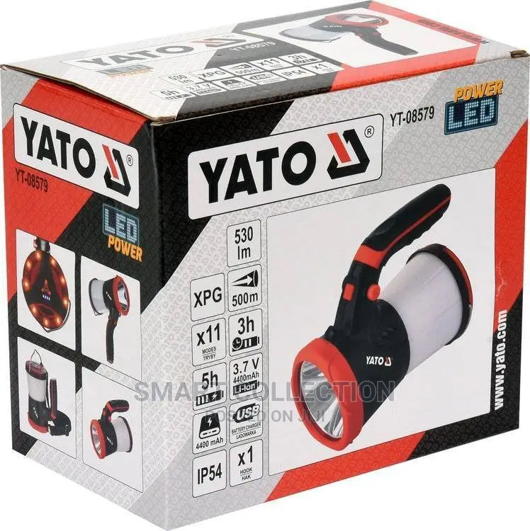 YATO YT-08579 LED Searchlight With 500M Light Display Range
