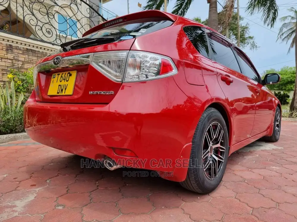 Subaru Impreza 2009 Red