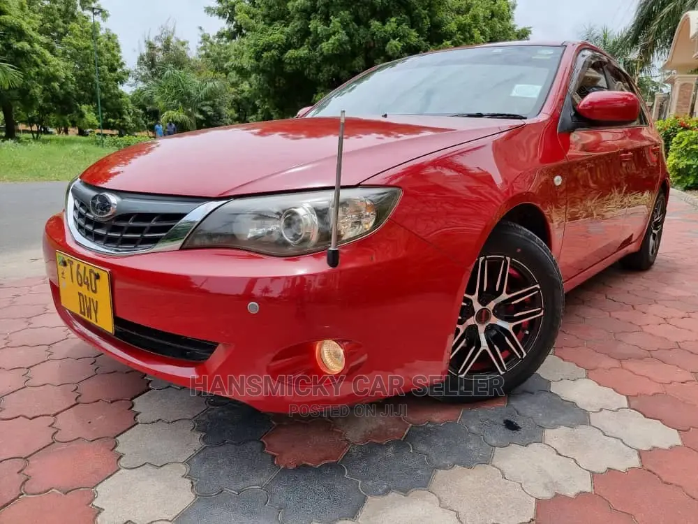Subaru Impreza 2009 Red