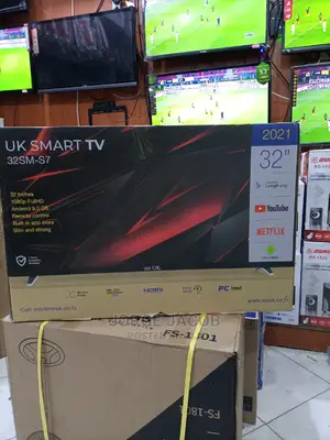 Uk Smart Android Flat Screentv 32"