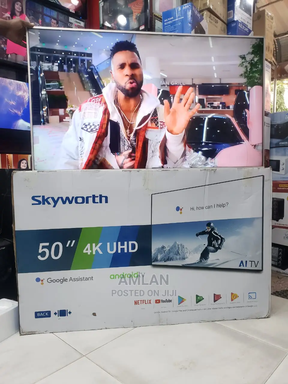 Skyworth TV Inch 50 Smart Android.