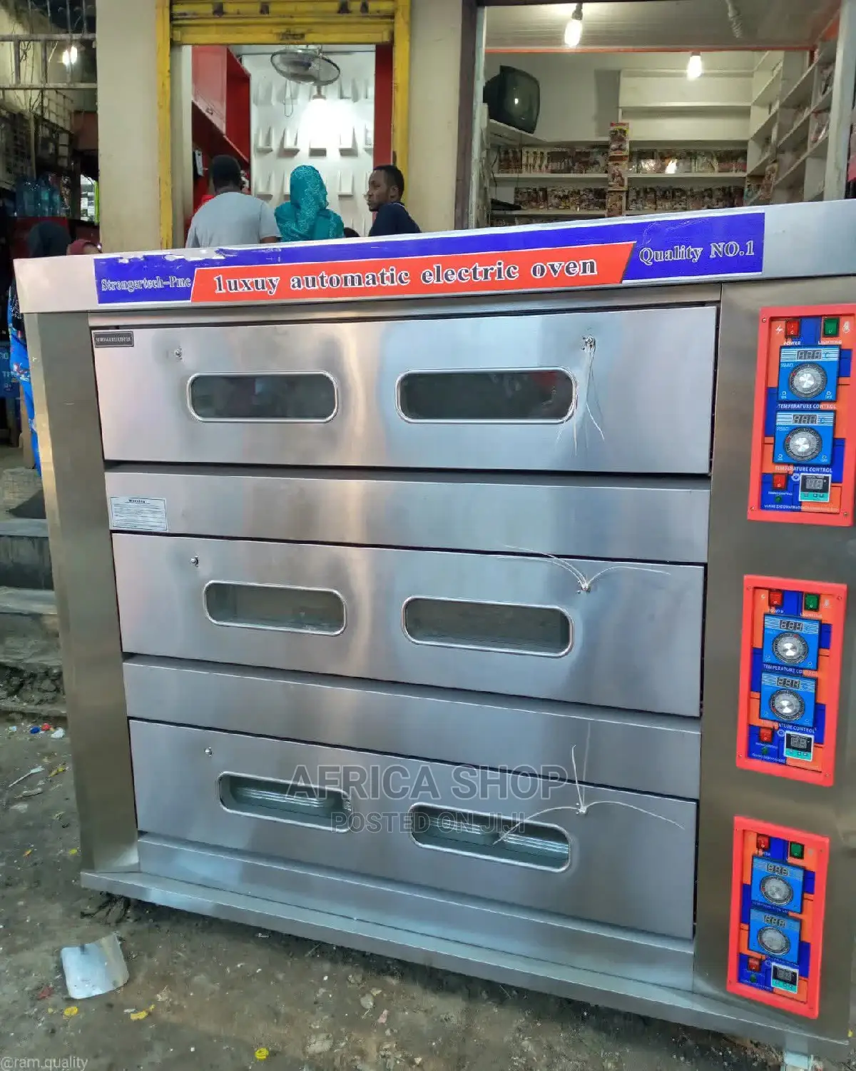 Heavy Duty Three Deck 9 Trays Oven 7,500,000/=
