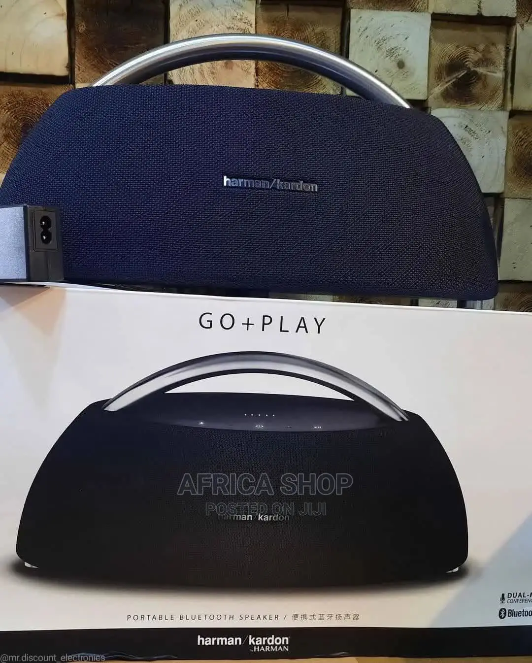 Go + Play Portable Bluetooth Speaker