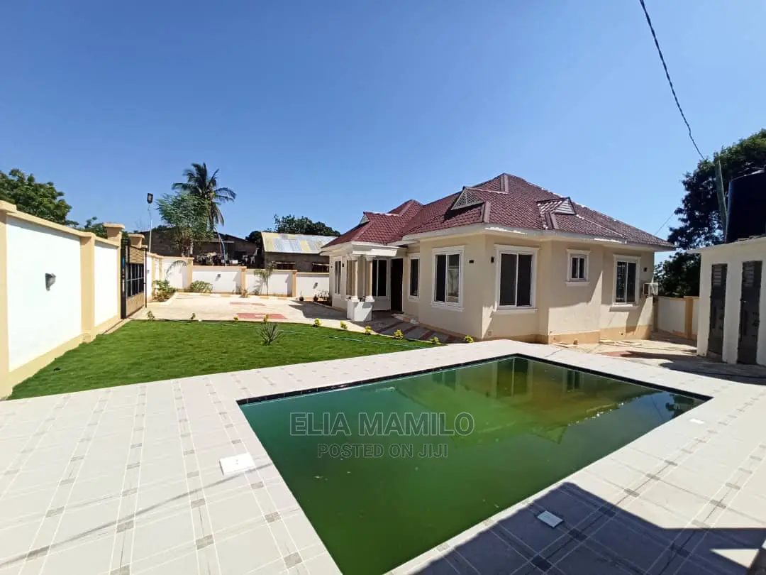 Furnished 4bdrm House in Mjimwema, Kigamboni. for rent