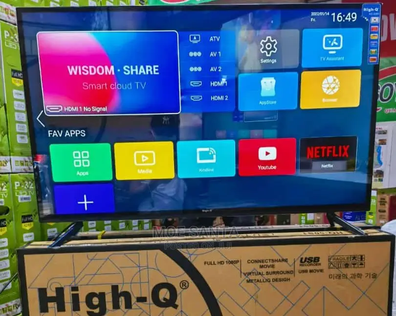 HQ Smart Tv 50 Inches
