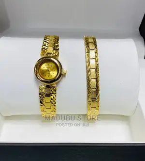 A Set of Women Watch and Bracelet