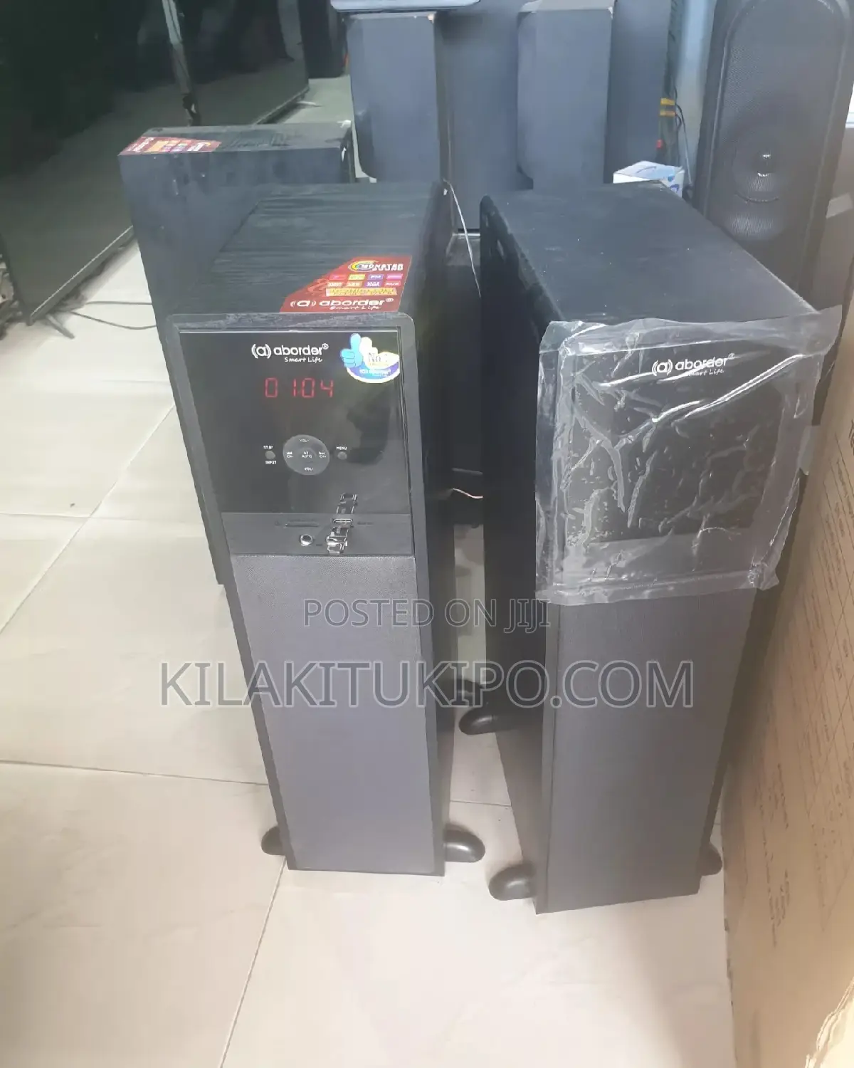 Aborder Tower Speaker Sound