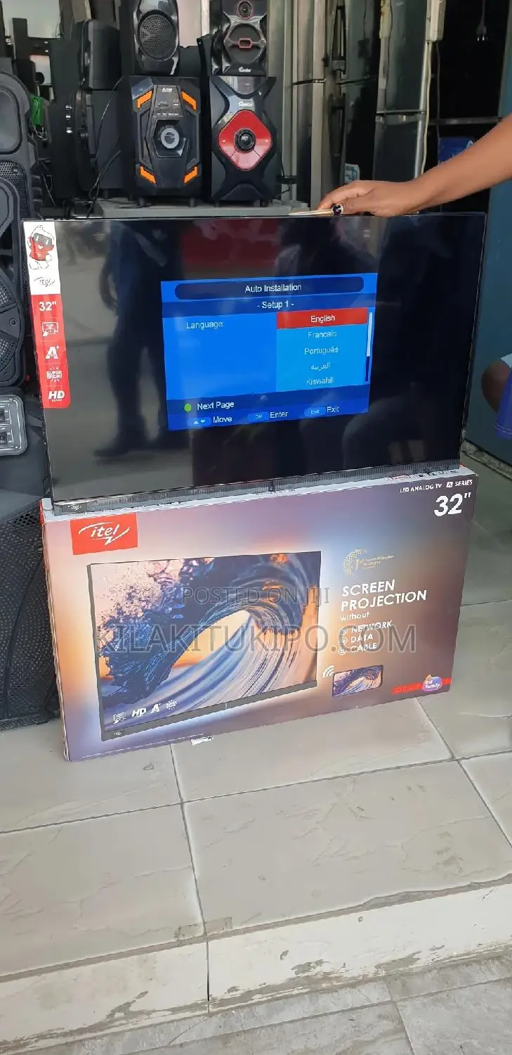 Itel Super Slim Flameless TV 32