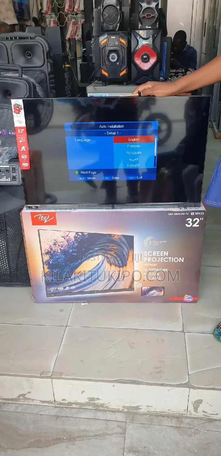 Itel Super Slim Flameless TV 32