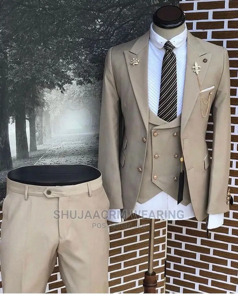 Gold Button Men's Suits
