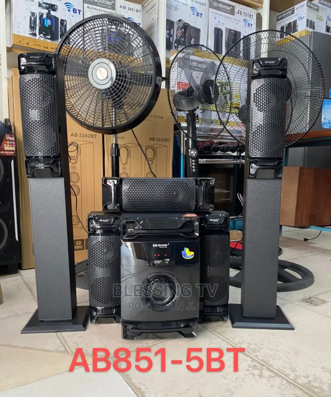 Aborder Subwoofer Spika Tano